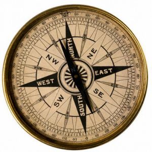 Antique compass